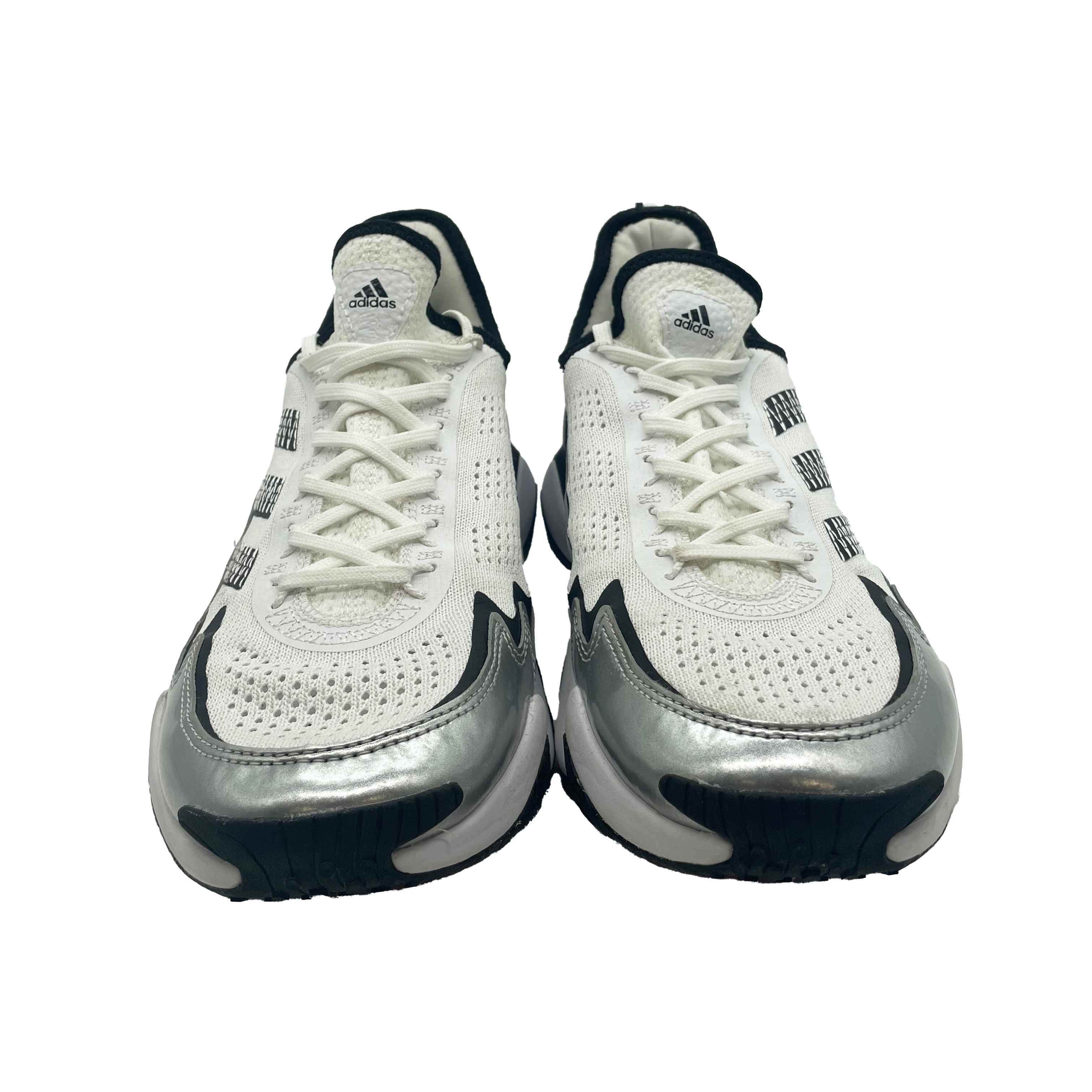 Adidas - Chaussure SM Impact FLX (Blanc/Noir/Argent)